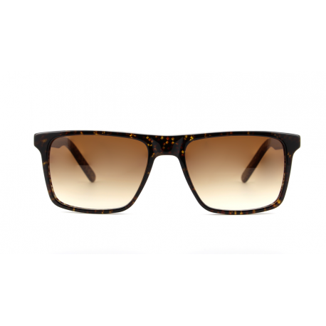 Occhiale da sole per uomo beige e marrone