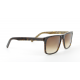 Occhiale da sole per uomo beige e marrone